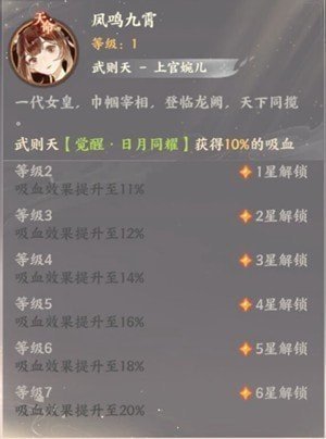 忘川风华录武则天阵容怎么搭配？